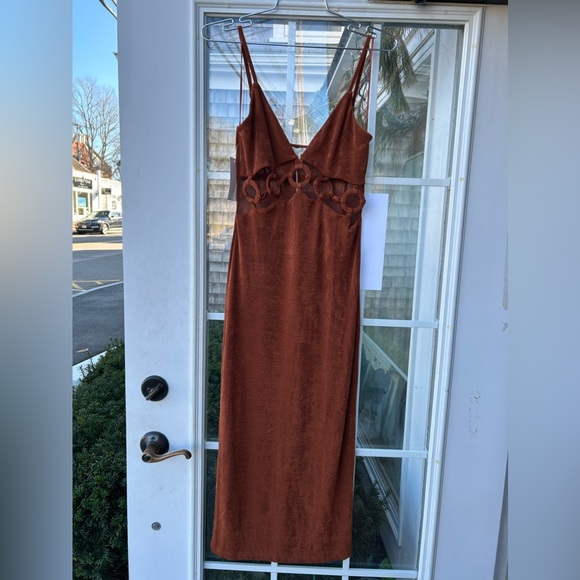 endless blu Dresses Nwt Endless Blu Oring Midi Dress Poshmark